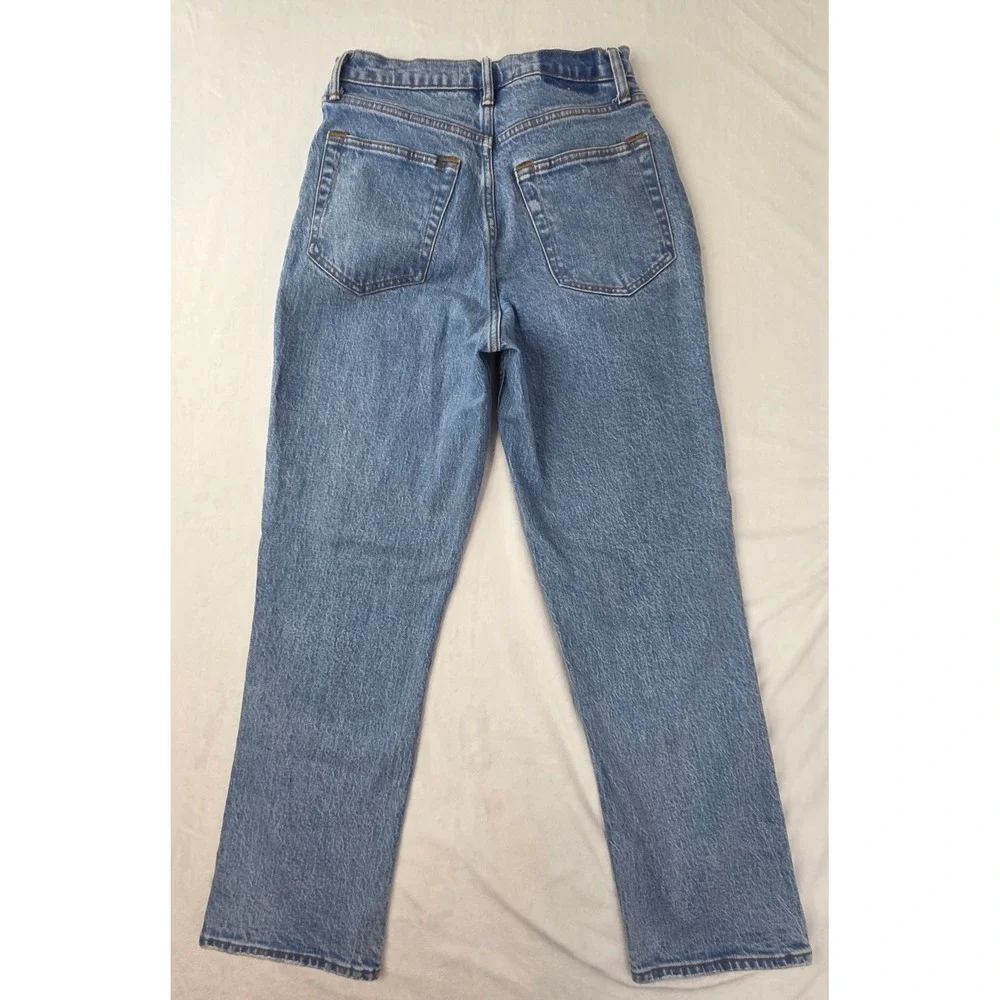 Abercrombie Jeans Women 27/4 Blue Ultra High Rise The 90s Straight‎ Excellent
